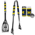 Michigan Wolverines 2pc BBQ Set with Tailgate Salt & Pepper Shakers