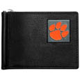 Clemson Tigers Jackets Leather Bill Clip Wallet