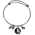 Florida St. Seminoles Charm Bangle Bracelet