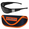 Auburn Tigers Chrome Wrap Sunglasses and Sports Case