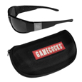 S. Carolina Gamecocks Chrome Wrap Sunglasses and Zippered Carrying Case