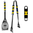 Michigan Wolverines 2 pc BBQ Set and Bottle Opener