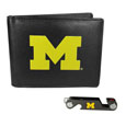 Michigan Wolverines Bi-fold Wallet & Key Organizer