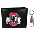 Ohio St. Buckeyes Bi-fold Wallet & Valet Key Chain