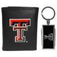 Texas Tech Raiders Tri-fold Wallet & Multitool Key Chain, Black