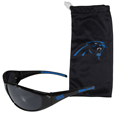 Carolina Panthers Sunglass and Bag Set