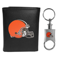 Cleveland Browns Tri-fold Wallet & Valet Key Chain