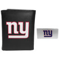 New York Giants Tri-fold Wallet & Money Clip