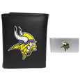 Minnesota Vikings Tri-fold Wallet & Money Clip
